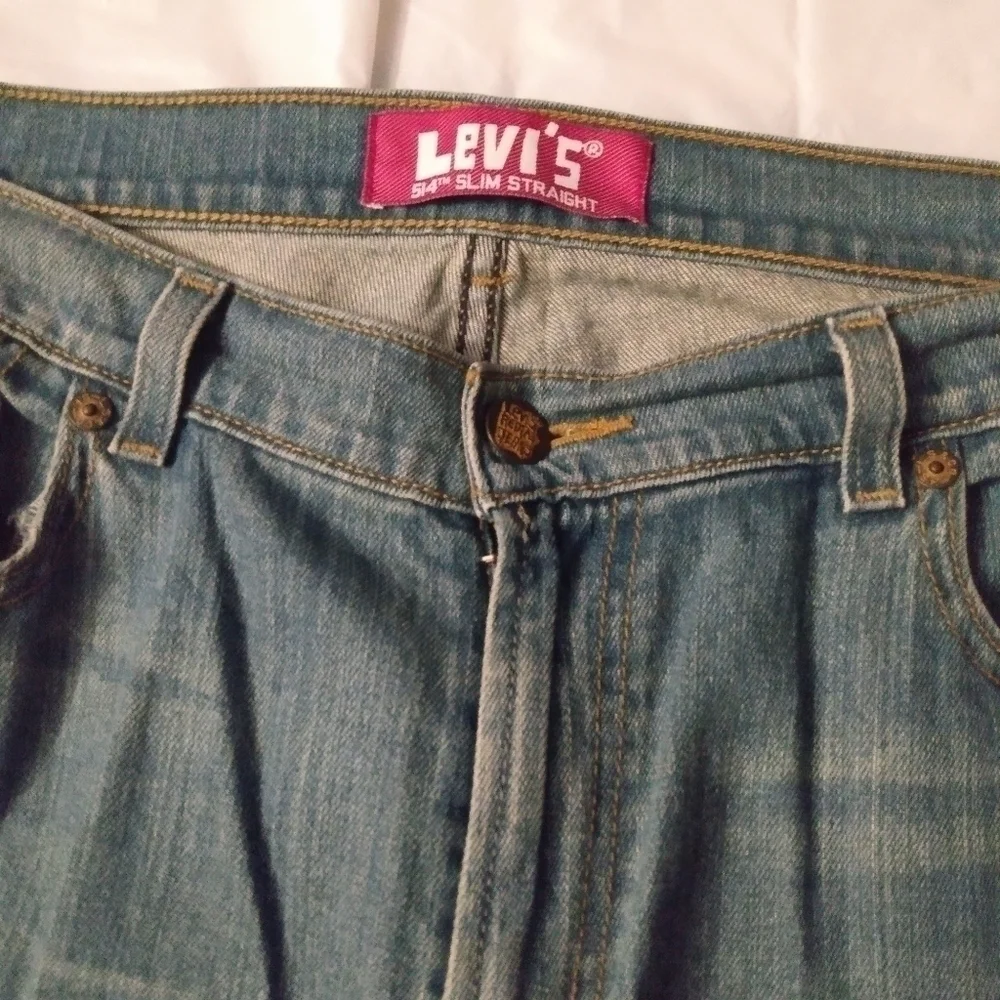 Boy's Levi's 514  Jeans Slim Straight 18H 36x29, Blue, pre-owned